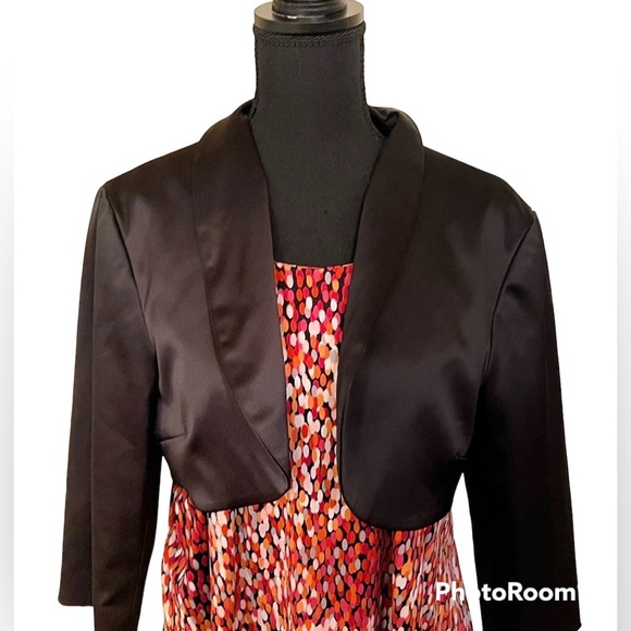 White House Blavk Market. Elegant 3/4 Sleeve Jacket - Size 14 - Picture 2 of 11